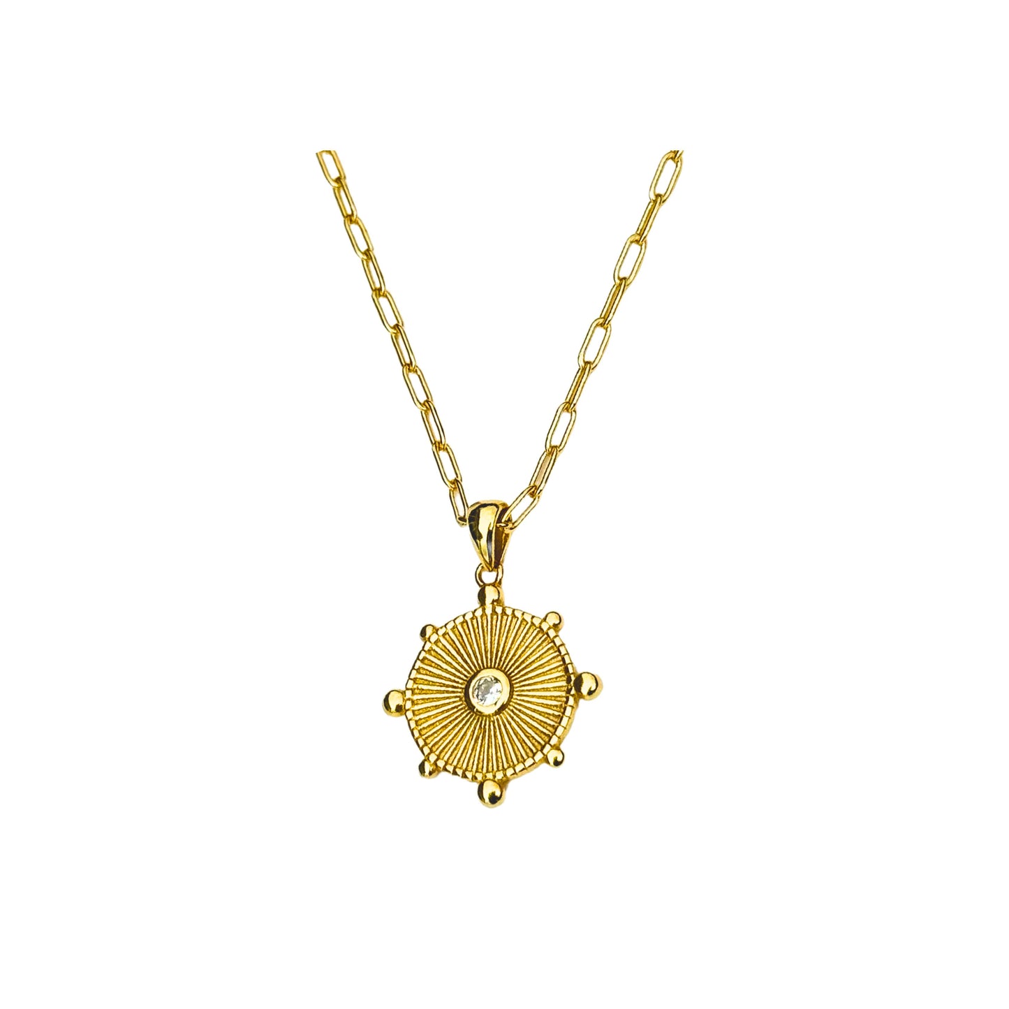 Sun Dancer Necklace | Gold Vermeil