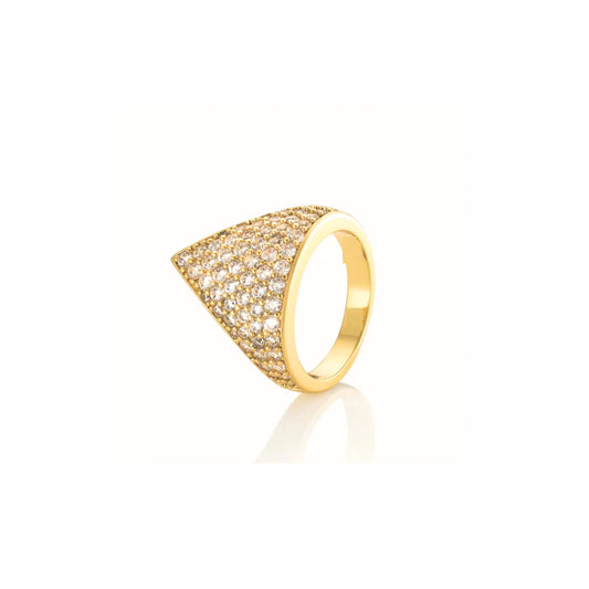 Marisol Pave Ring | Gold