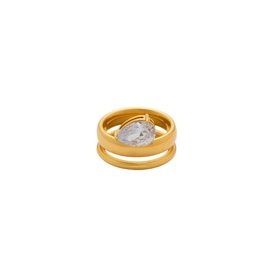 Mira Glow Ring | Gold