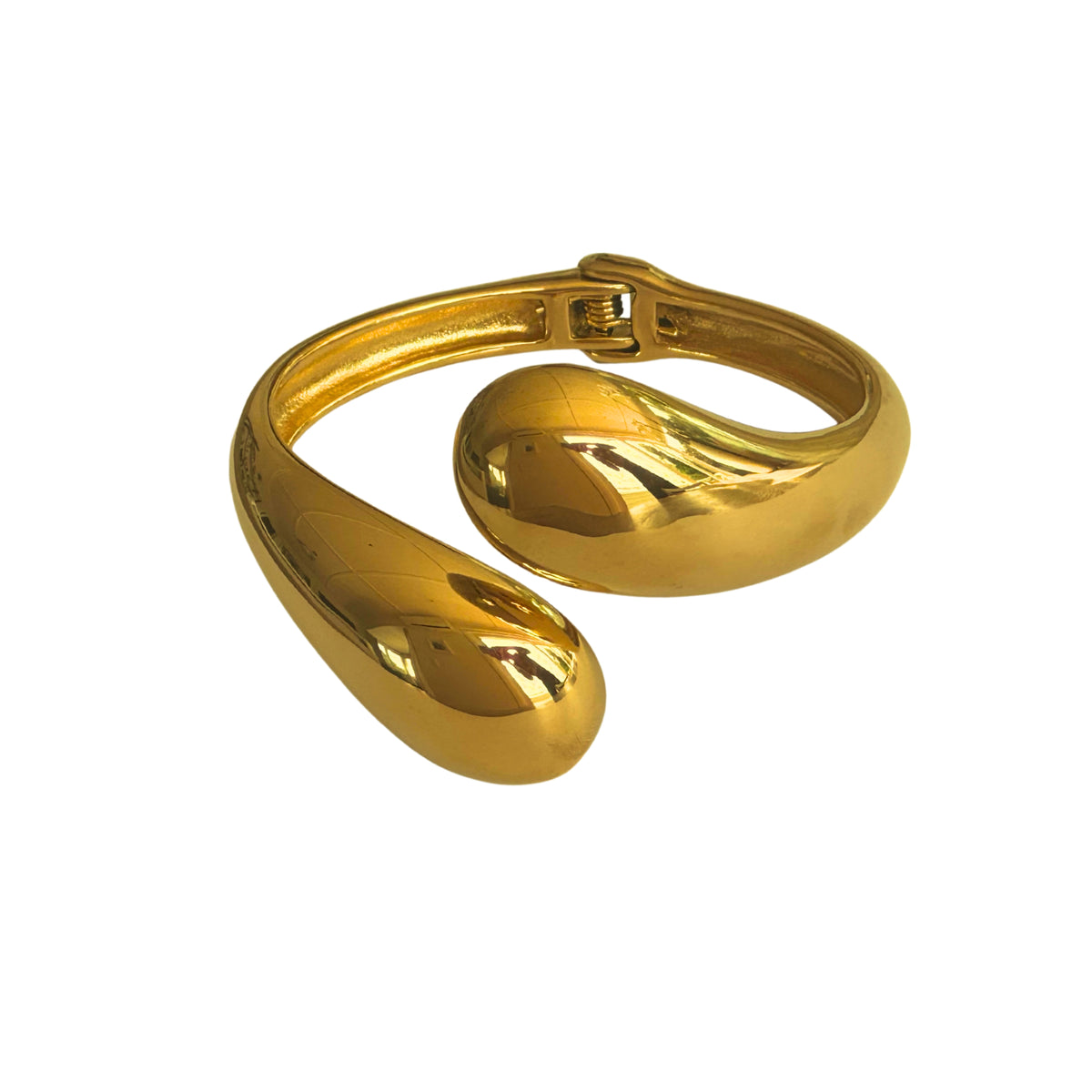 Droplet Bangle | Gold