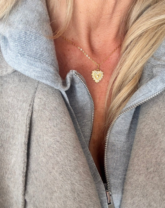 Hearts Desire Mini Necklace | Gold