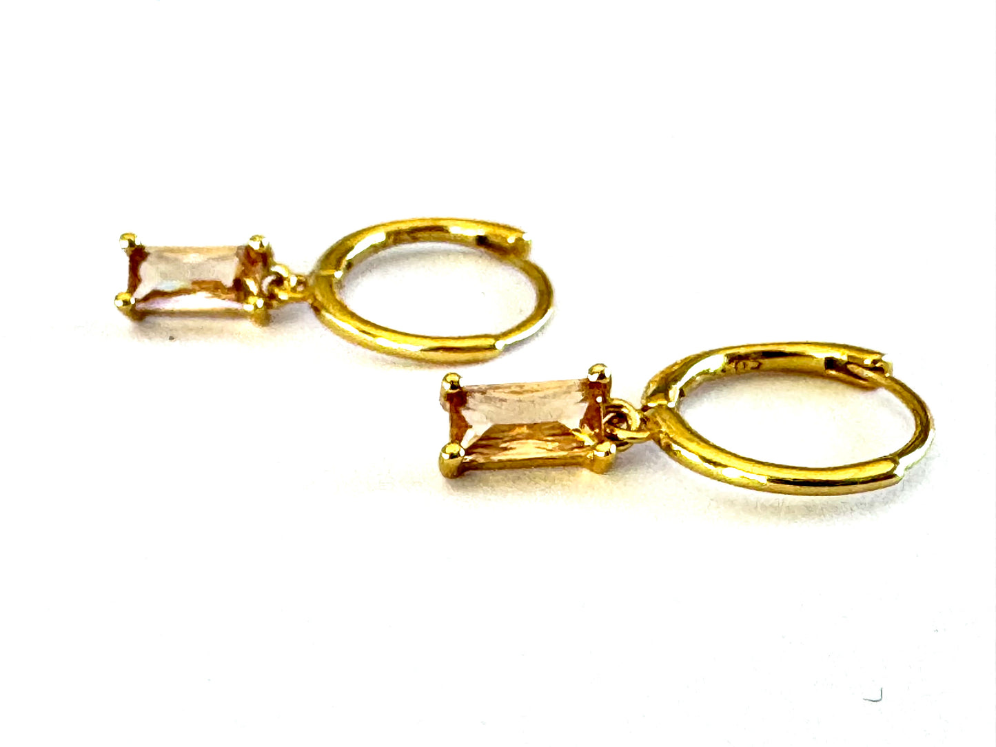 Byzantine Romance -Champagne Baguette Sleepers | Gold