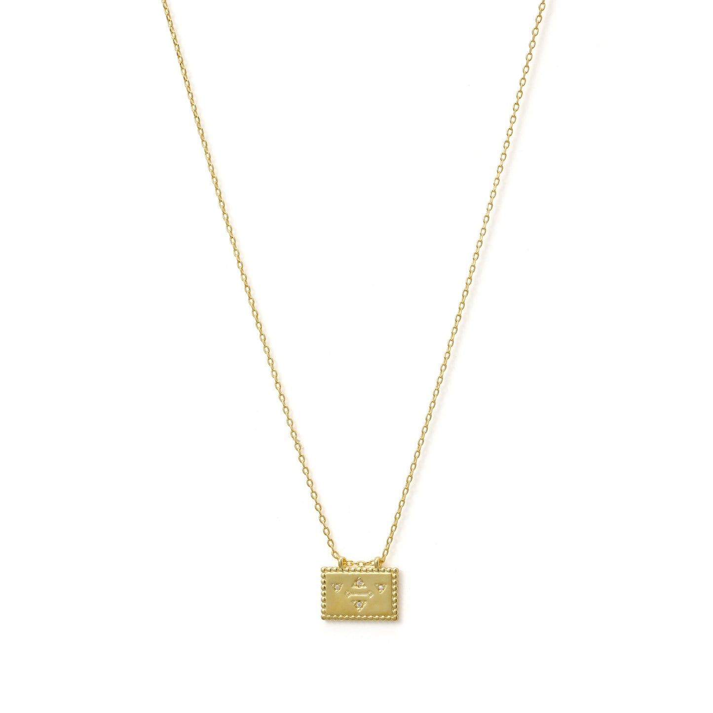 Byzantine Romance - Note to Self Necklace | Gold
