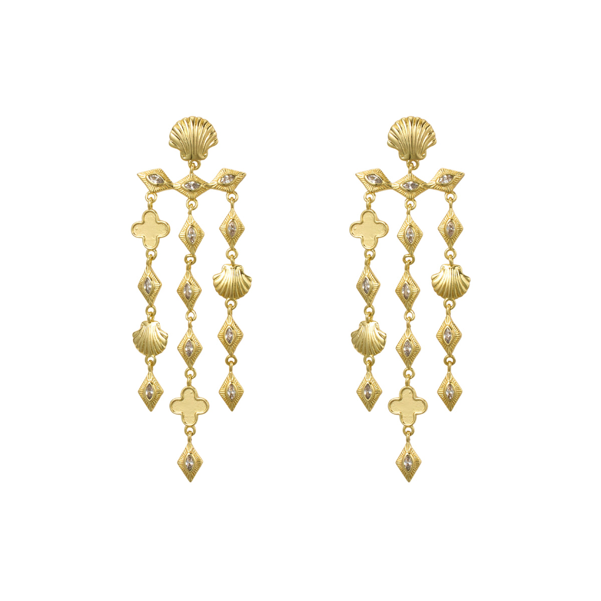 Vacay Crush Earrings | Gold