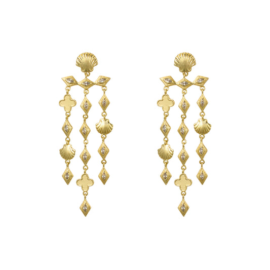 Vacay Crush Earrings | Gold