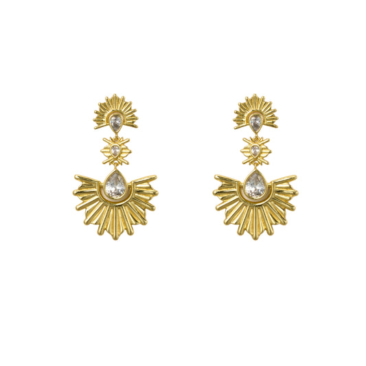 Sirena Earrings | Gold