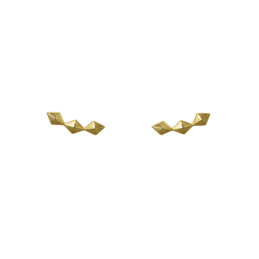 Sirena Studs| Gold