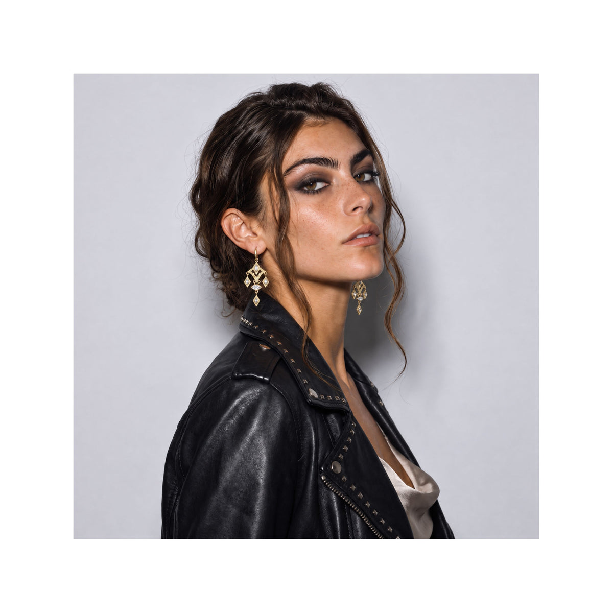 Sagrada x Protected Goddess Earrings | Gold