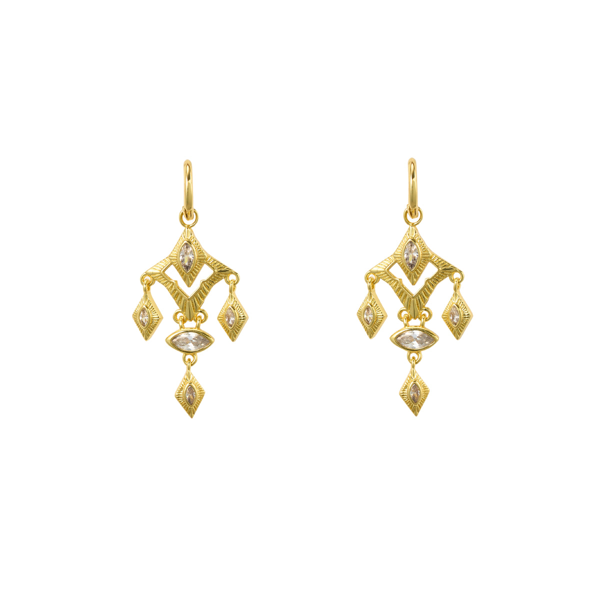 Sagrada x Protected Goddess Earrings | Gold