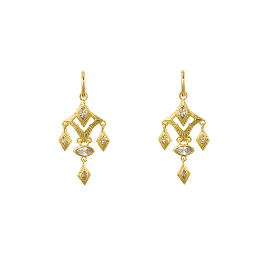 Sagrada x Protected Goddess Earrings | Gold