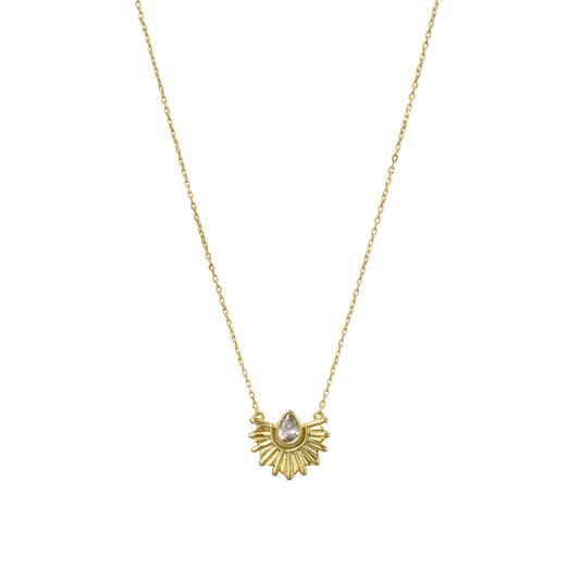 Blaze Necklace | Gold