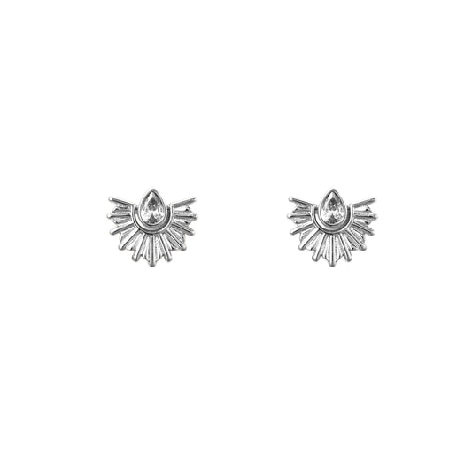 Blaze Earrings | Silver