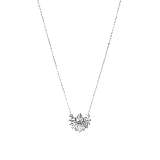 Blaze Necklace | Silver