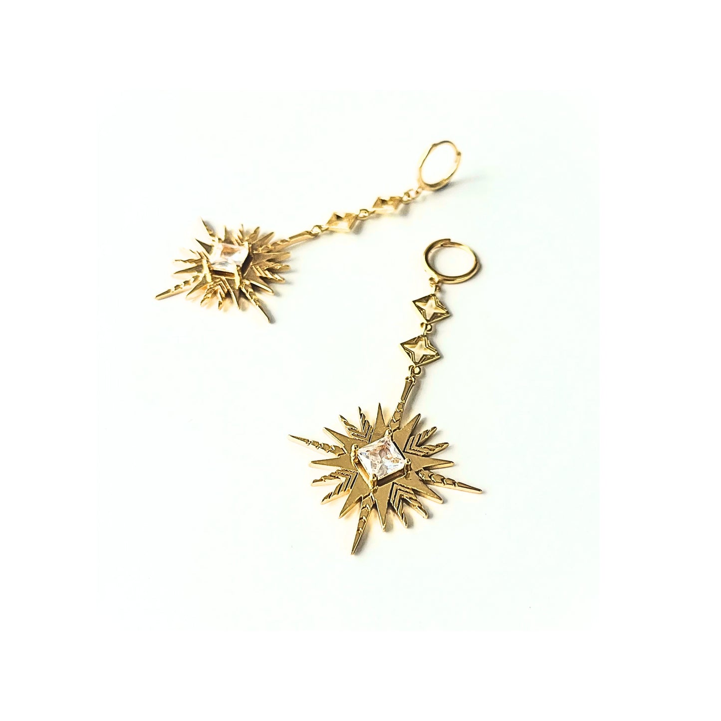 Byzantine Romance - Byzante x Solar Earrings | Gold