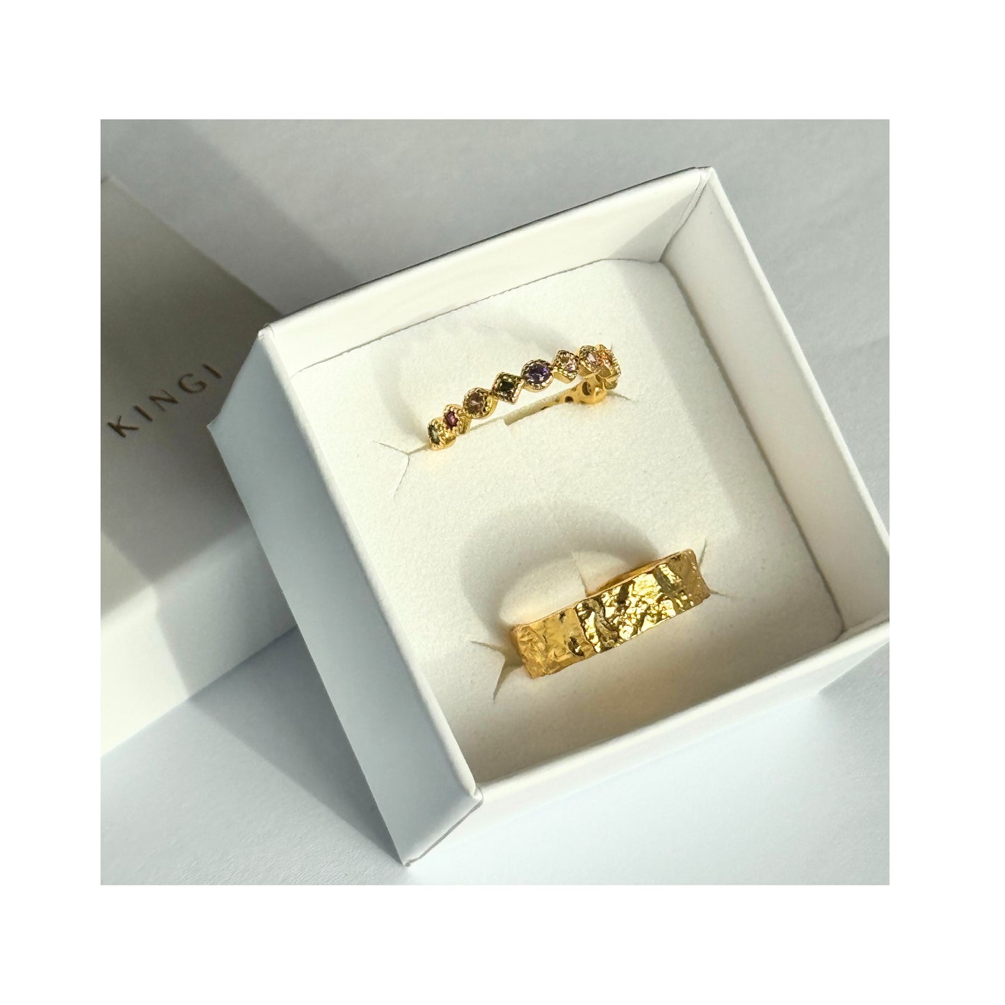 Hammered Ring| Gold