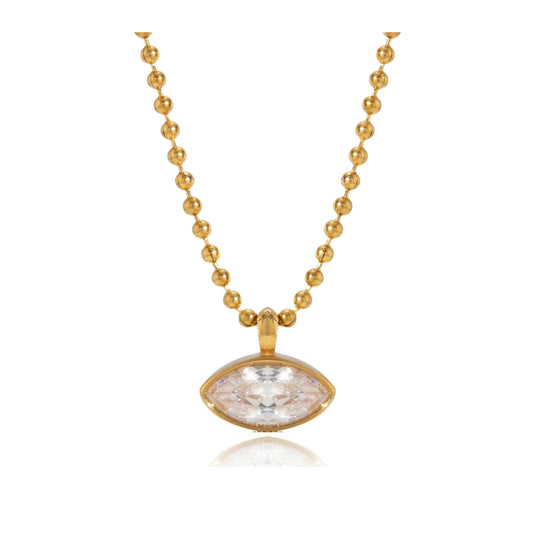 Protected Goddess Necklace| Gold