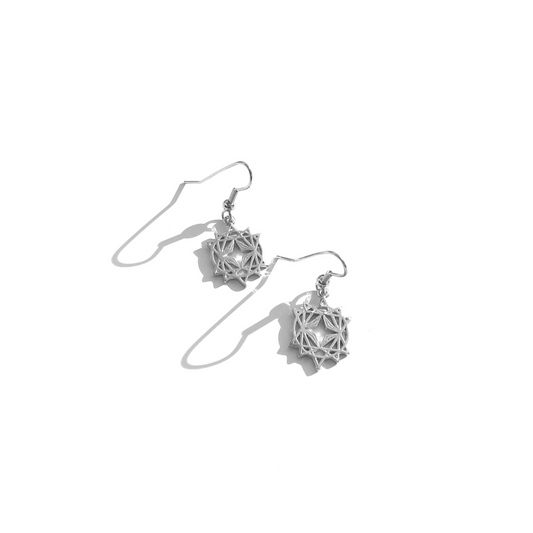 Starseed Mini Earrings | Platinum