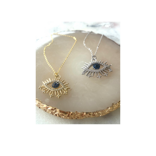 Eye Of Reason Necklace - Gold