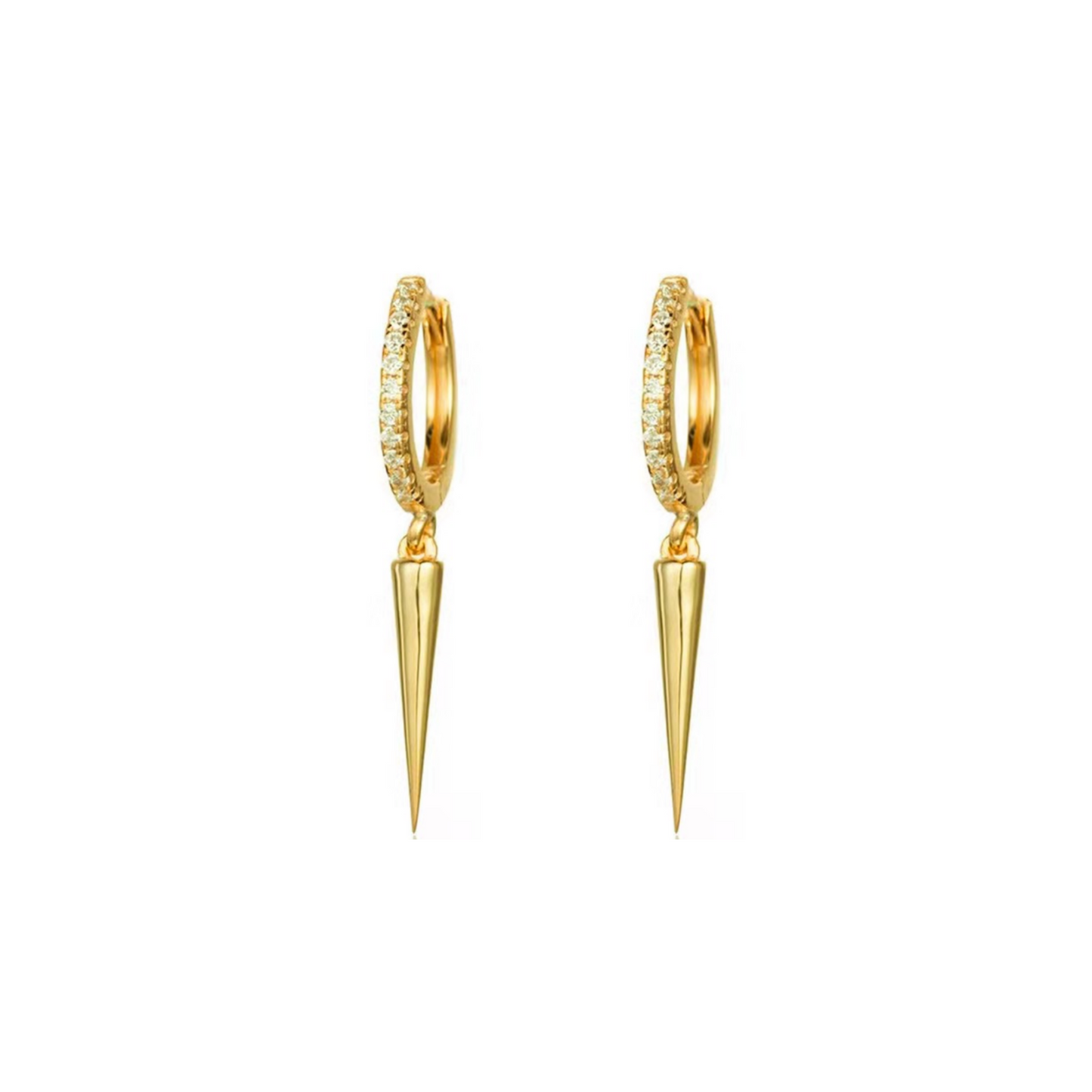 Zenith Hoops | GOLD