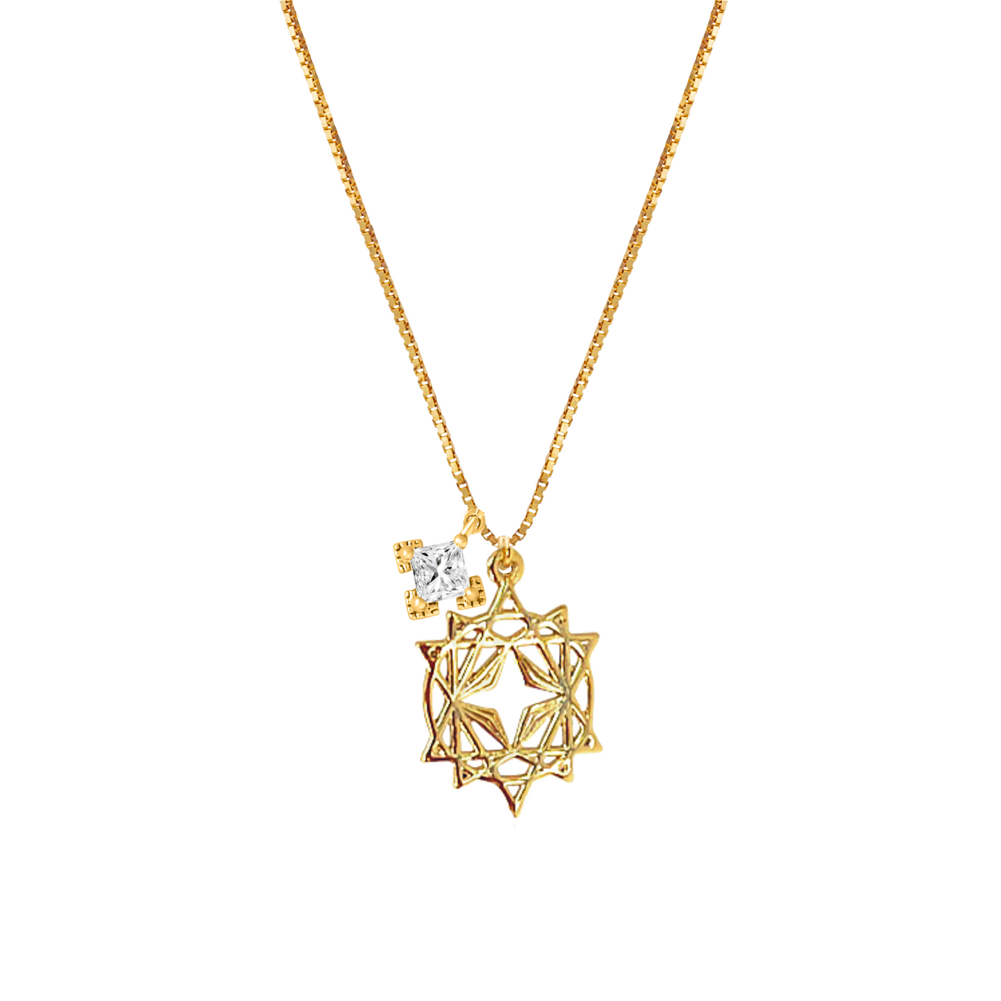 Starseed Mini Necklace with embellishment | Gold