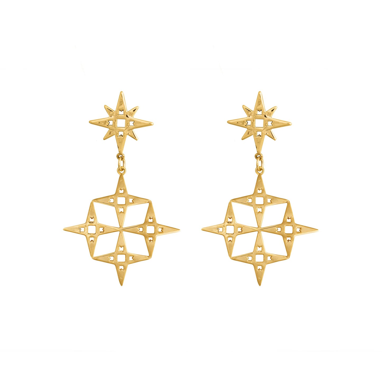 Constellation Earrings | Gold