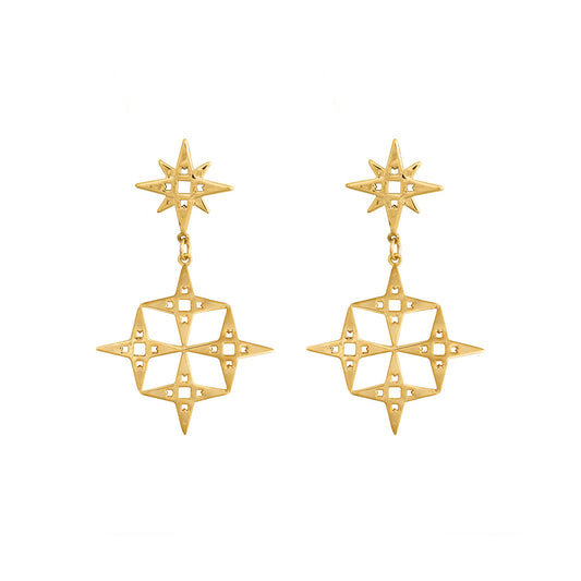 Constellation Earrings | Gold