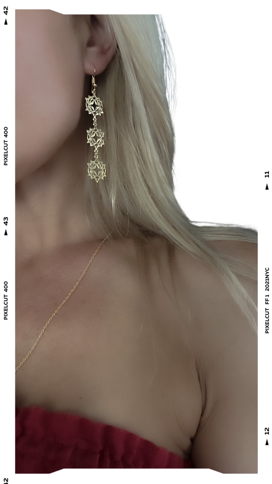 Starseed Mini Multi  Earrings | Gold