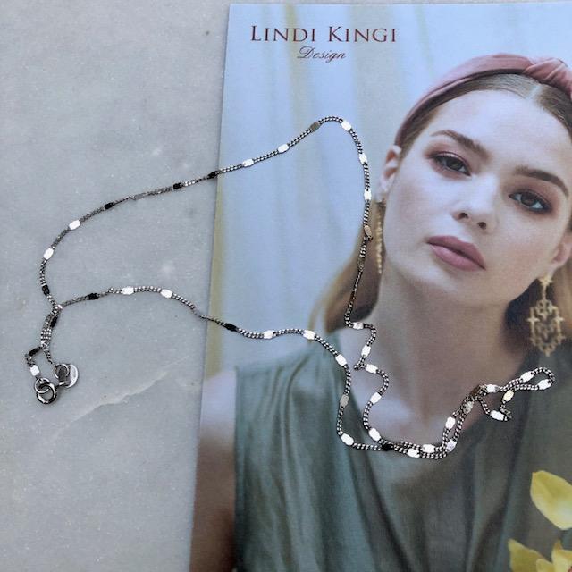 Chain Necklace | Platinum by Lindi Kingi Design shop online now