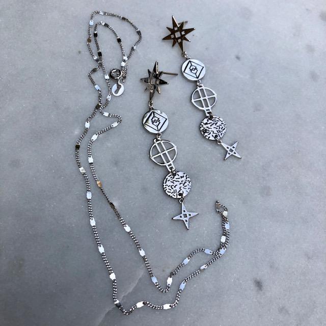 Chain Necklace | Platinum by Lindi Kingi Design shop online now