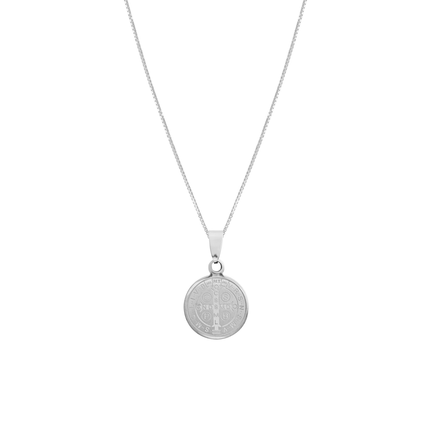 Saint Necklace (Shorter Layer) | Silver