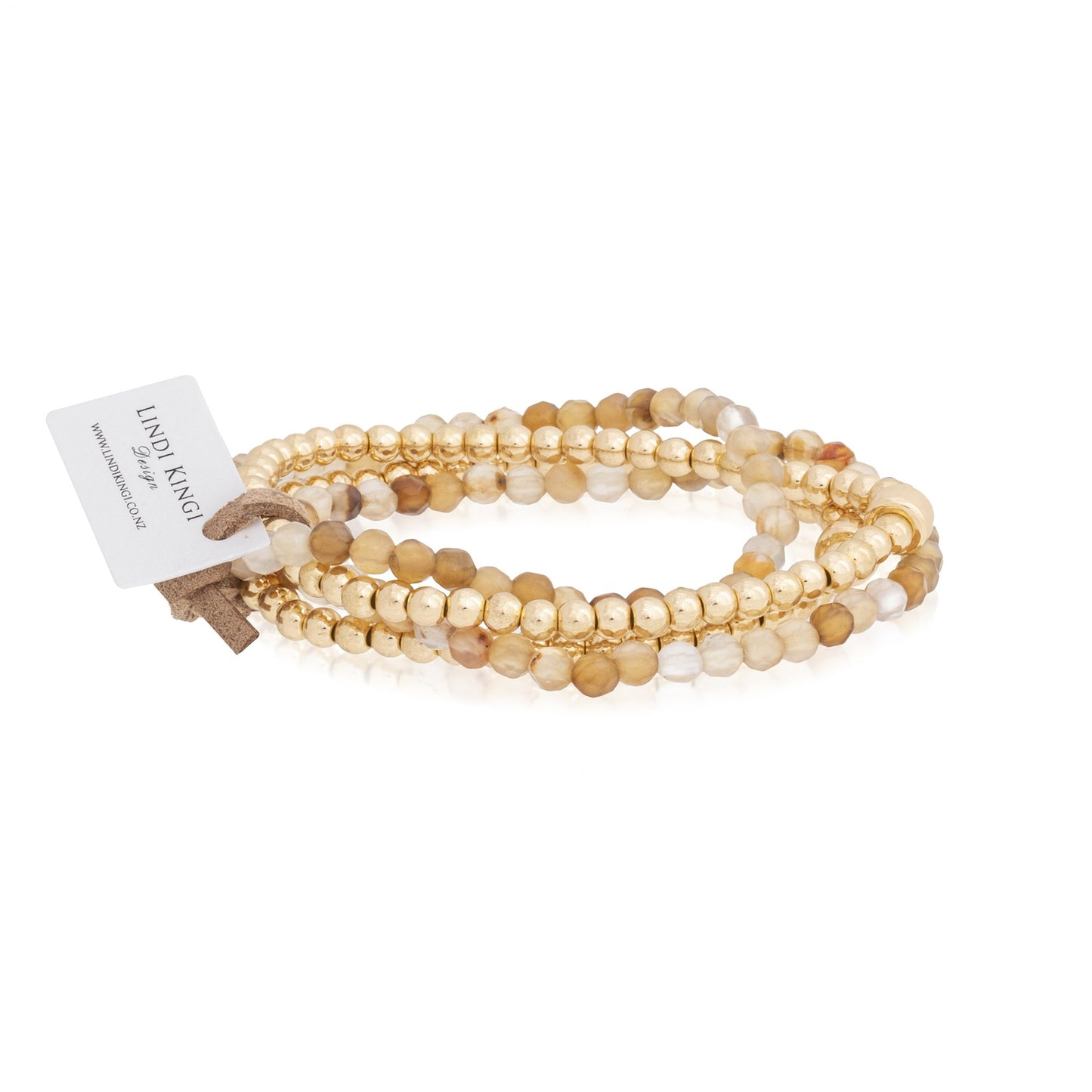 Beaded Bracelet Set  | Cinnamon Thins