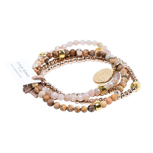 Cafe Au Lait Bracelet Set by Lindi Kingi Design shop online now