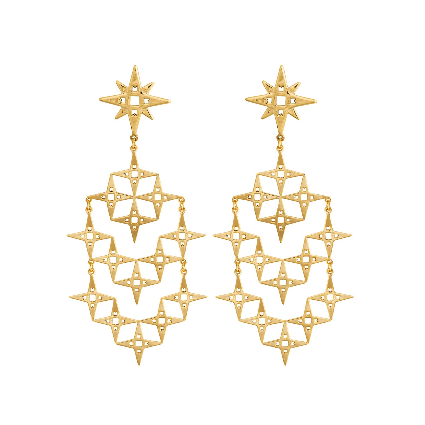 Stardust Earrings | Gold