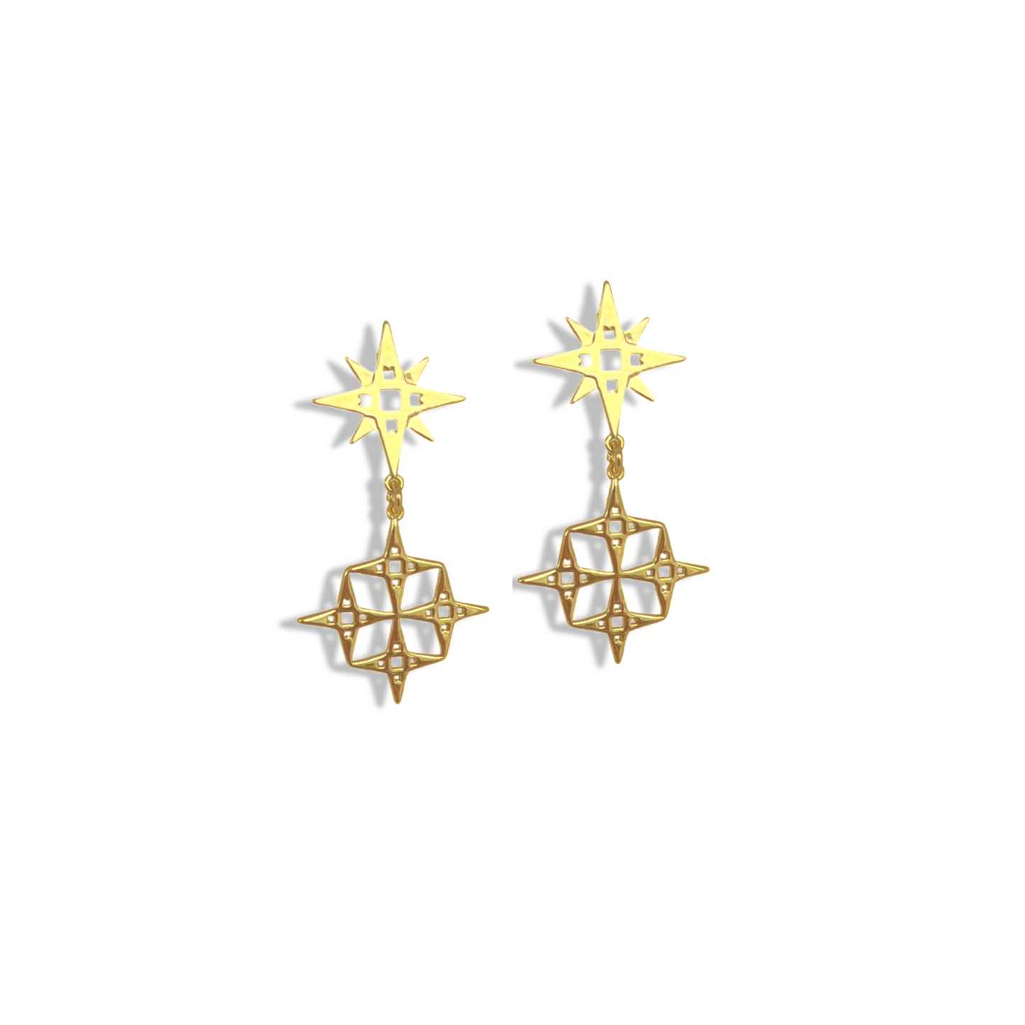 Constellation Mini Earrings | Gold