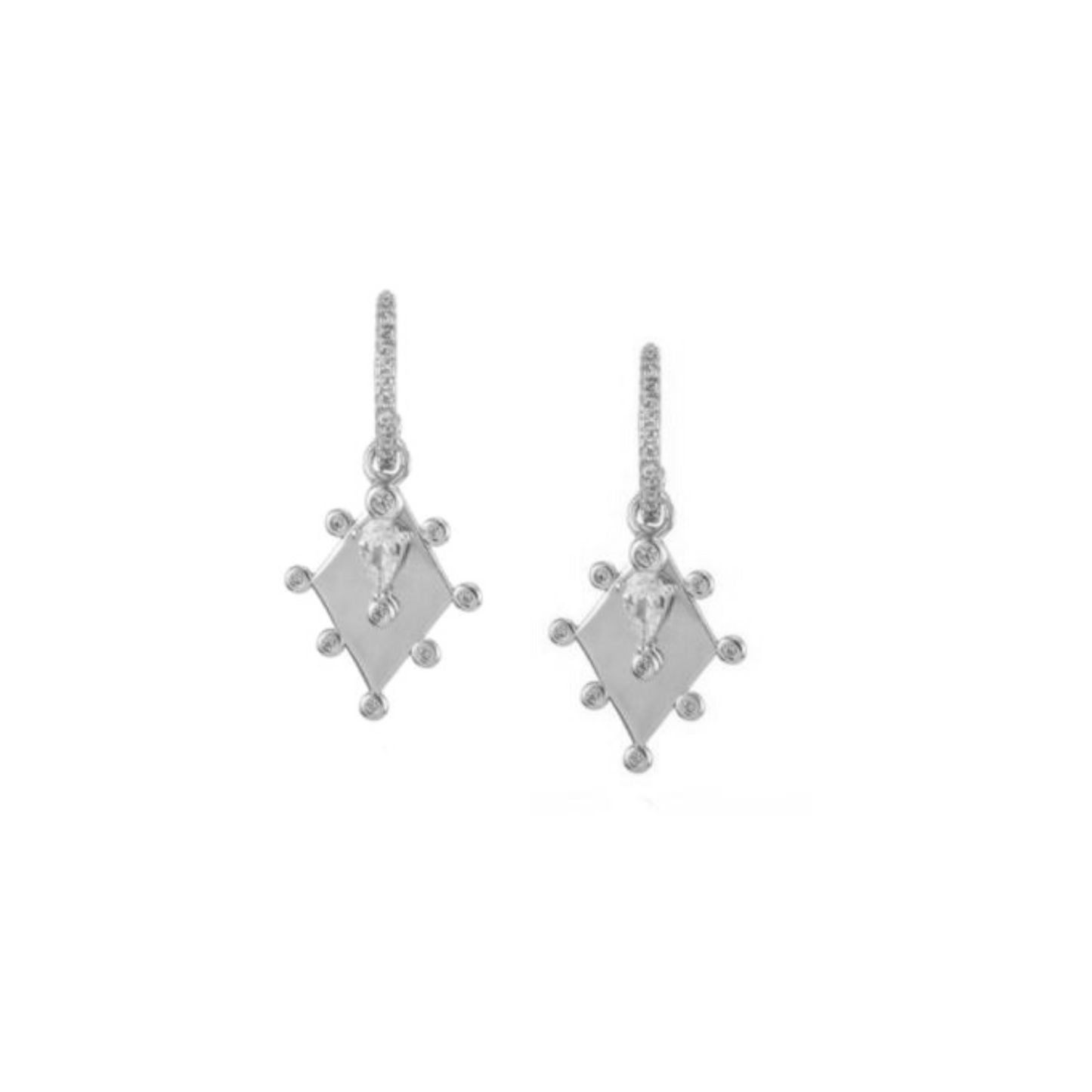 Into the Light | Goddess Earrings | Silver