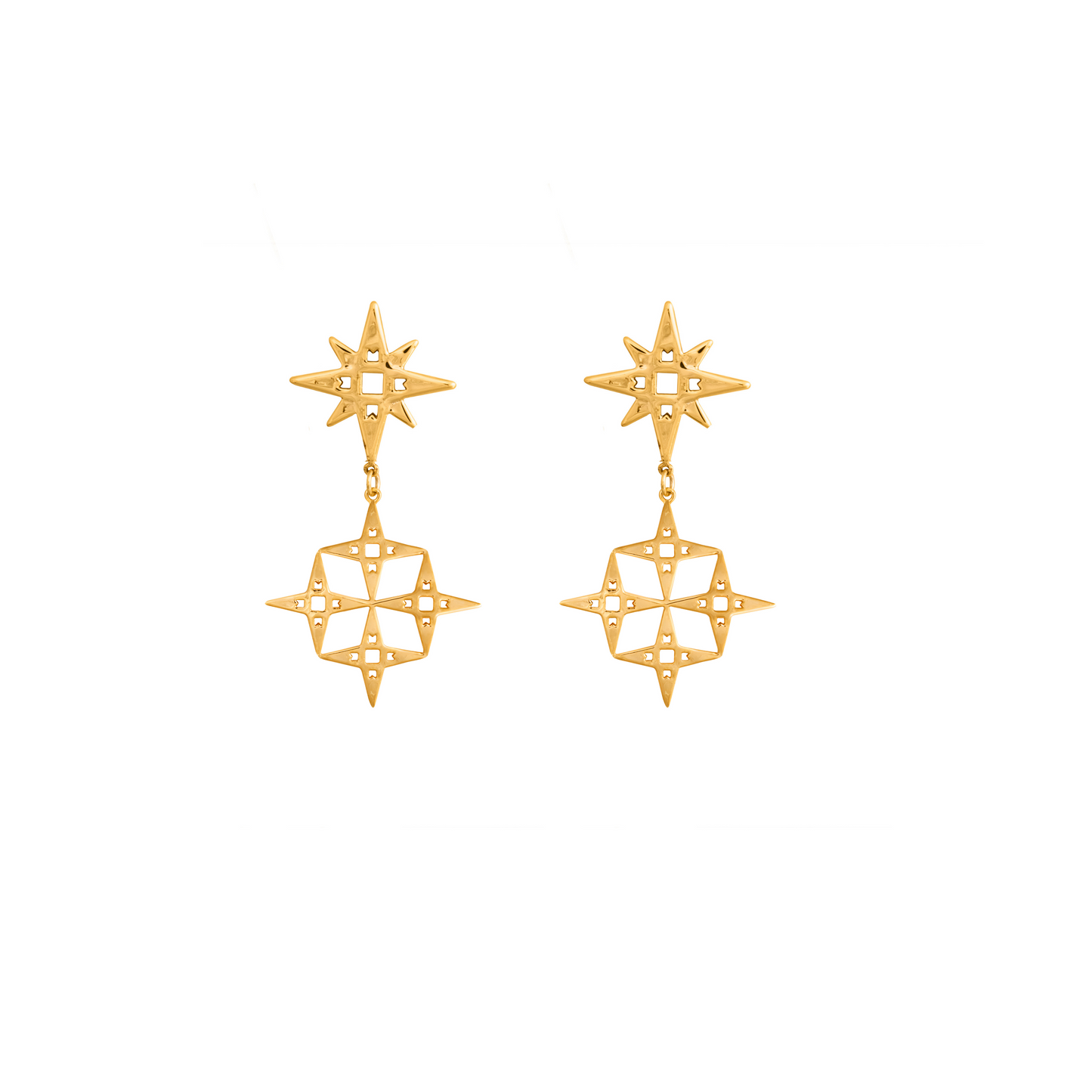 Constellation Mini Earrings | Gold