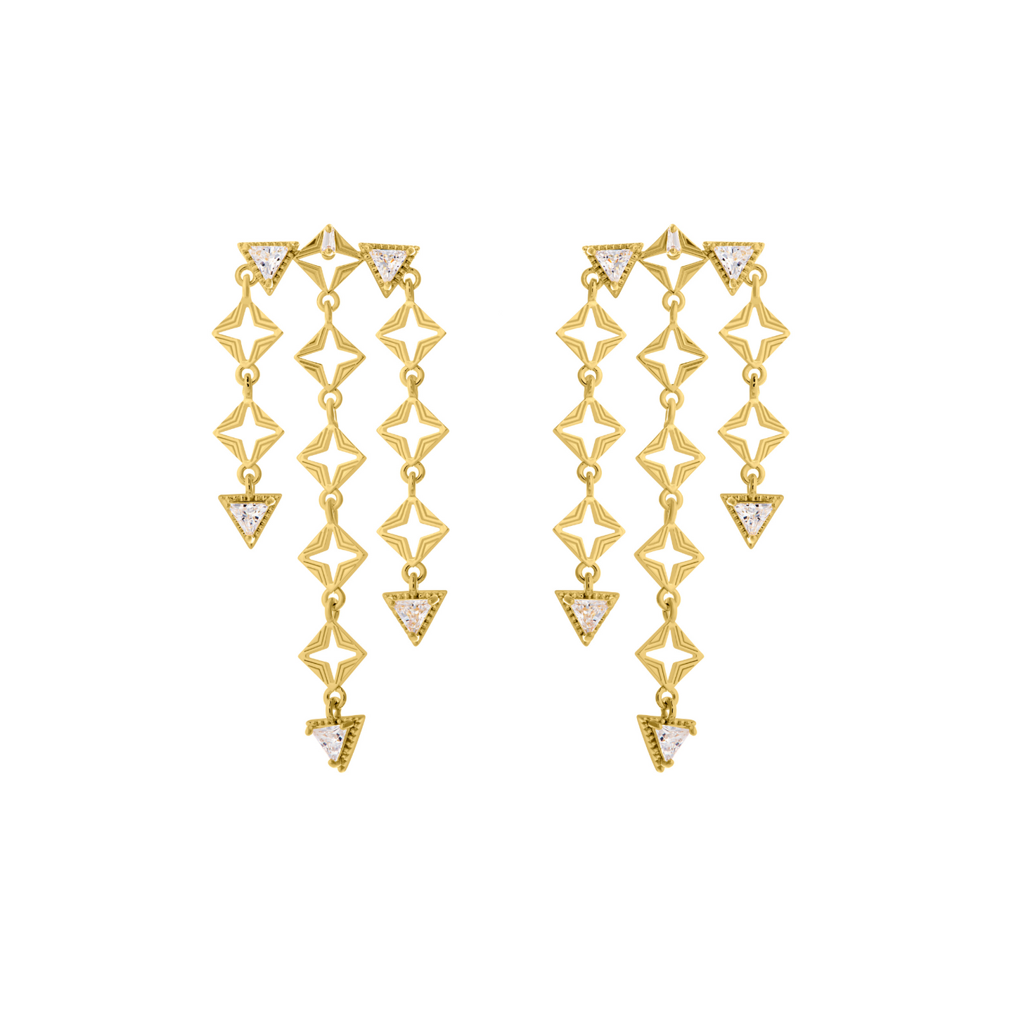 Byzantine Romance - Byzante Earrings | Gold